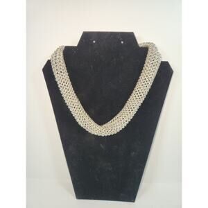 Suarti Bali BA Sterling Silver Byzantine Necklace Chain 17.5" - 204Grams 7.2oz